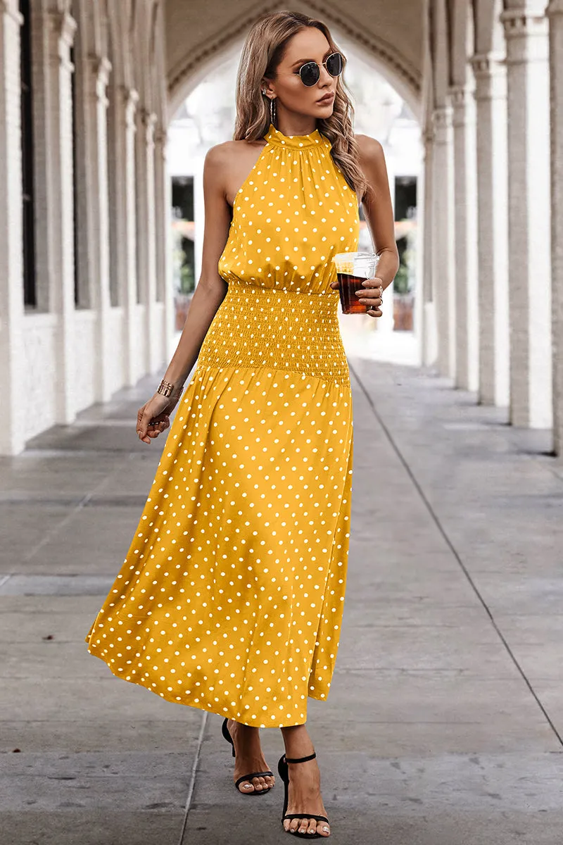 Dotty Delight Maxi Dress