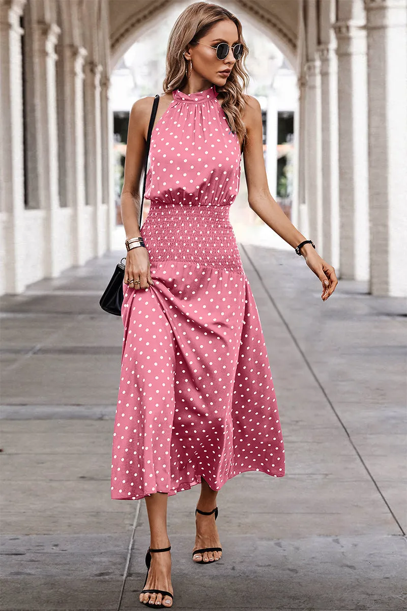 Dotty Delight Maxi Dress
