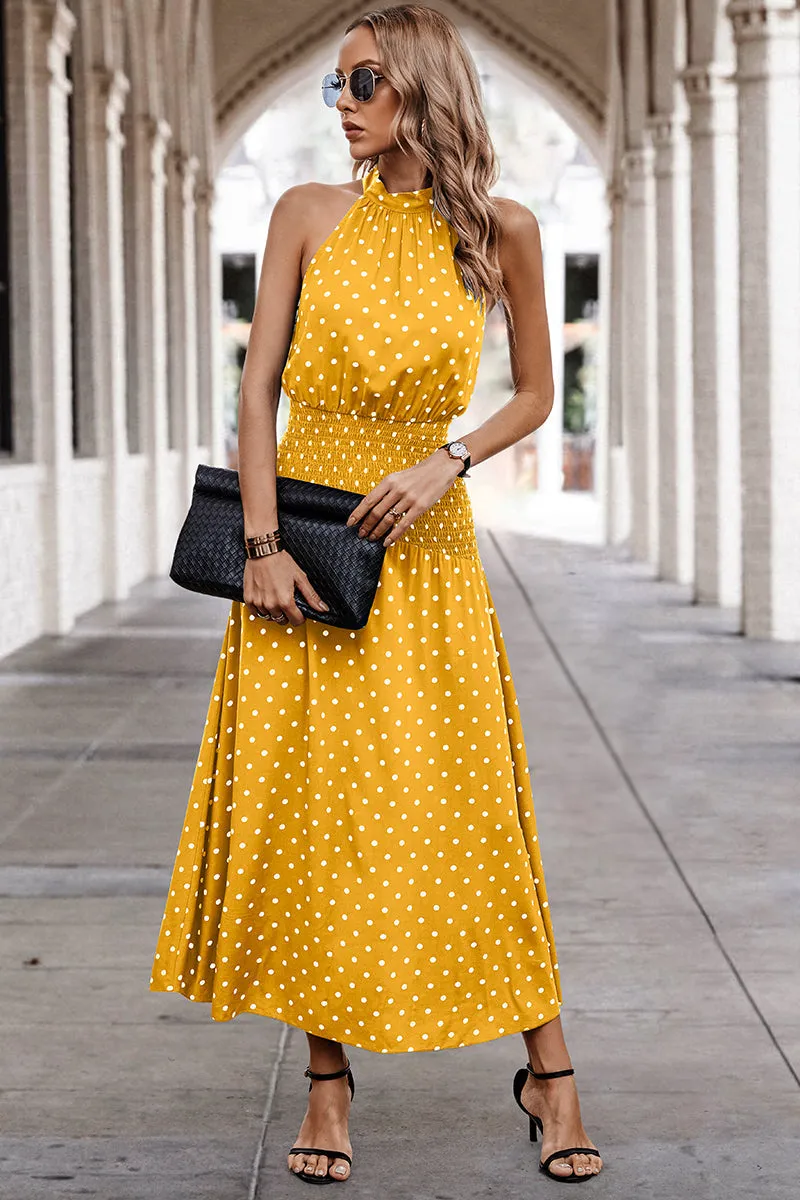 Dotty Delight Maxi Dress