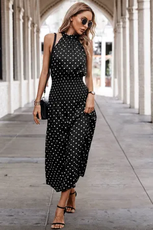 Dotty Delight Maxi Dress