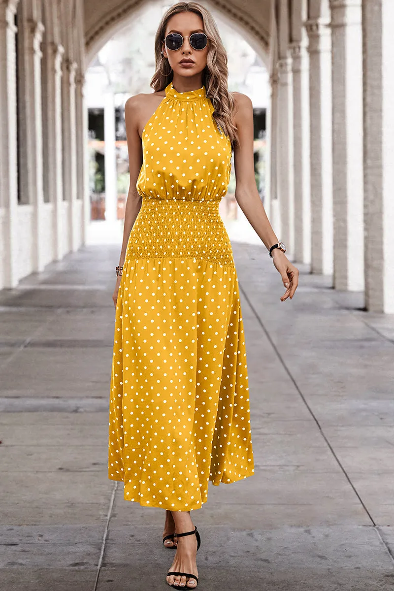 Dotty Delight Maxi Dress