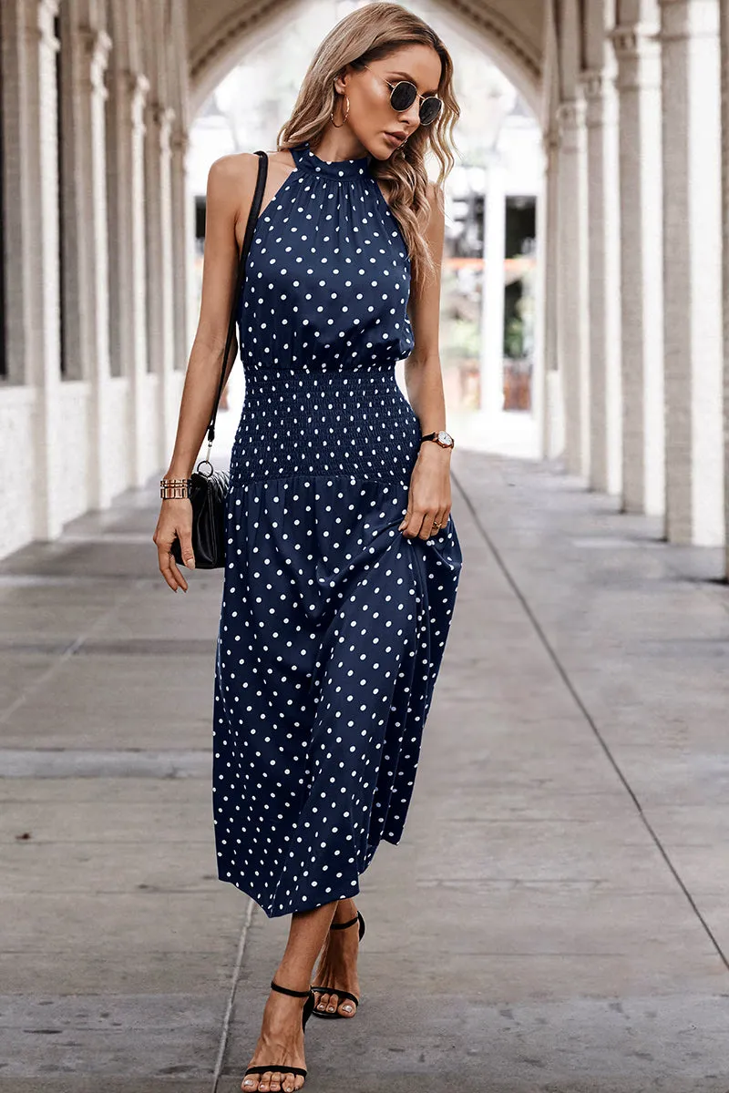 Dotty Delight Maxi Dress