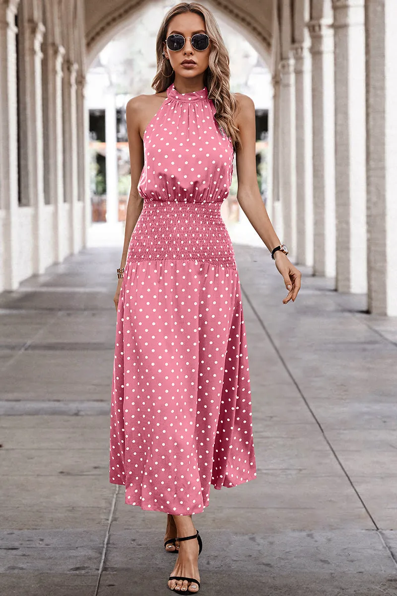 Dotty Delight Maxi Dress