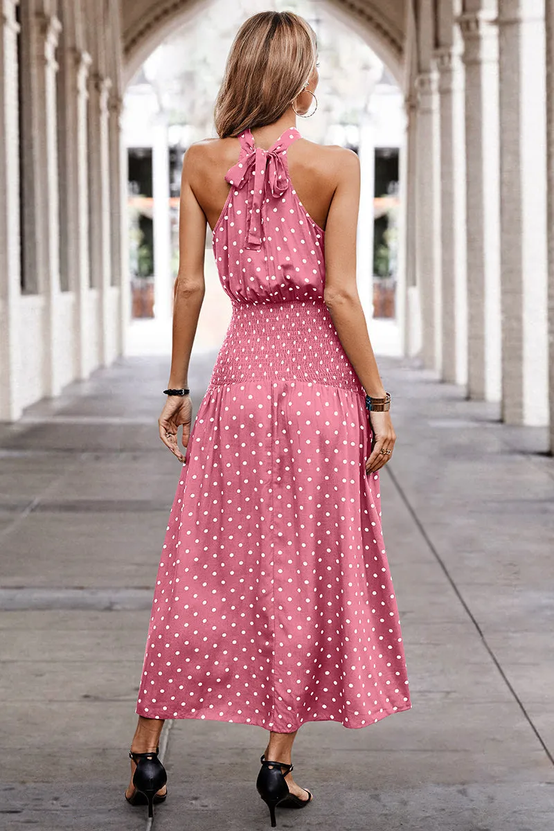 Dotty Delight Maxi Dress