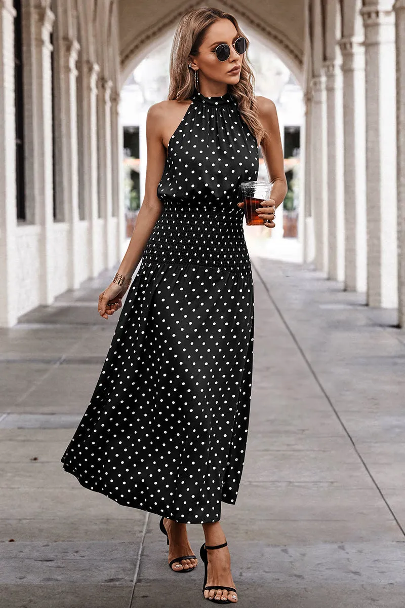 Dotty Delight Maxi Dress
