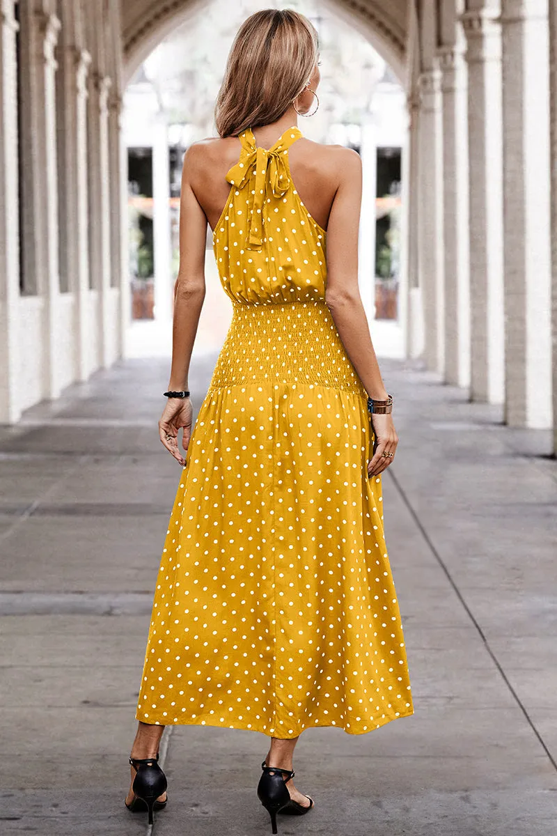 Dotty Delight Maxi Dress