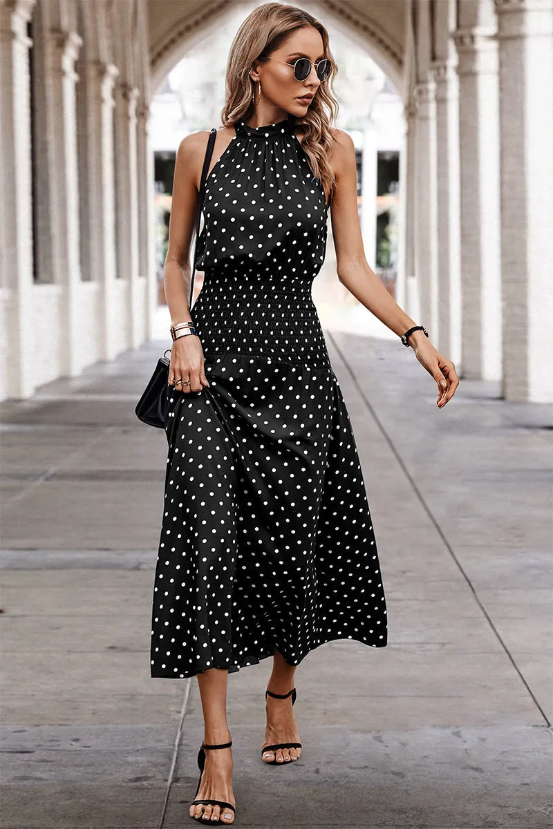 Dotty Delight Maxi Dress