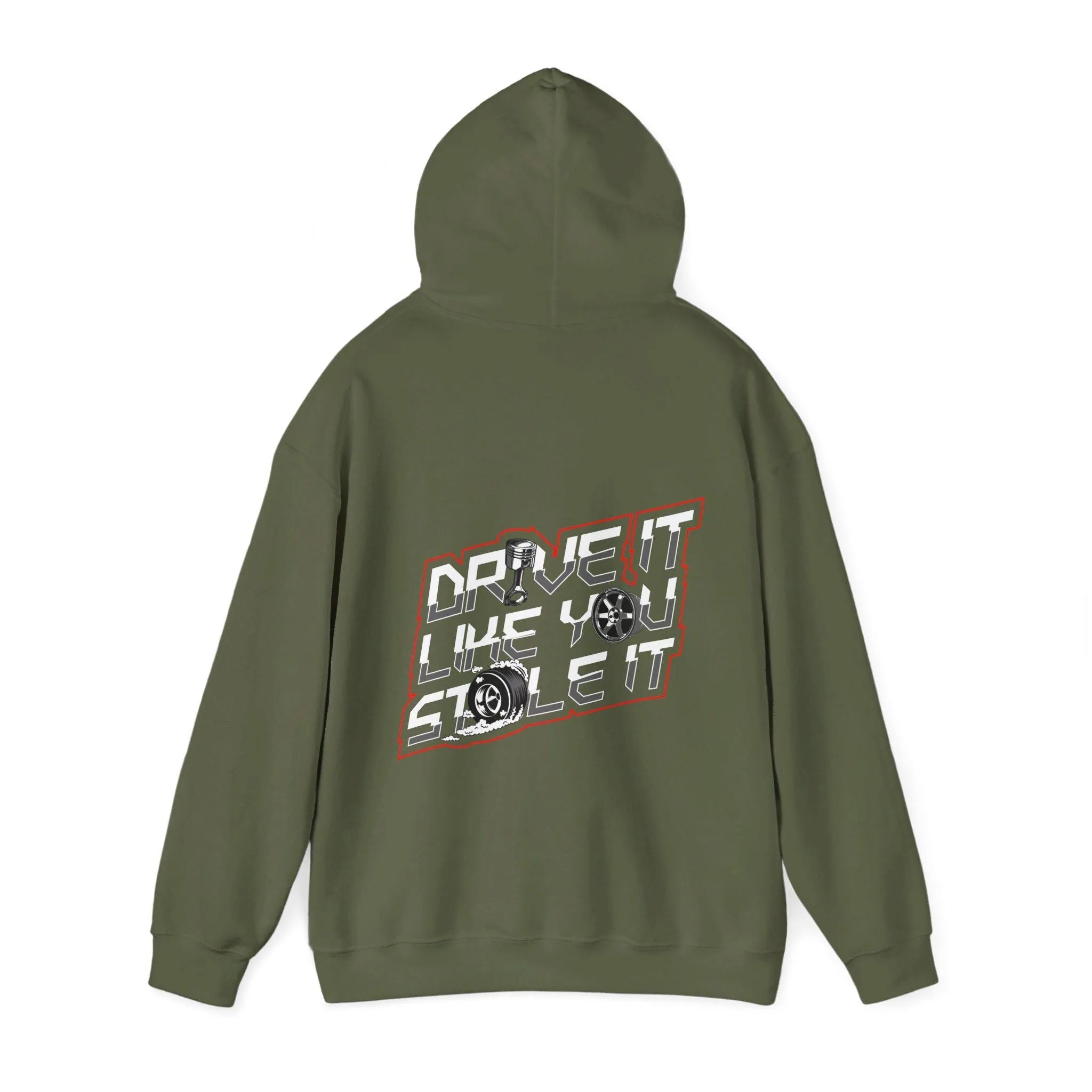 Drive Like You Stole It Unisex Heavy Blend Crewneck Hoodie
