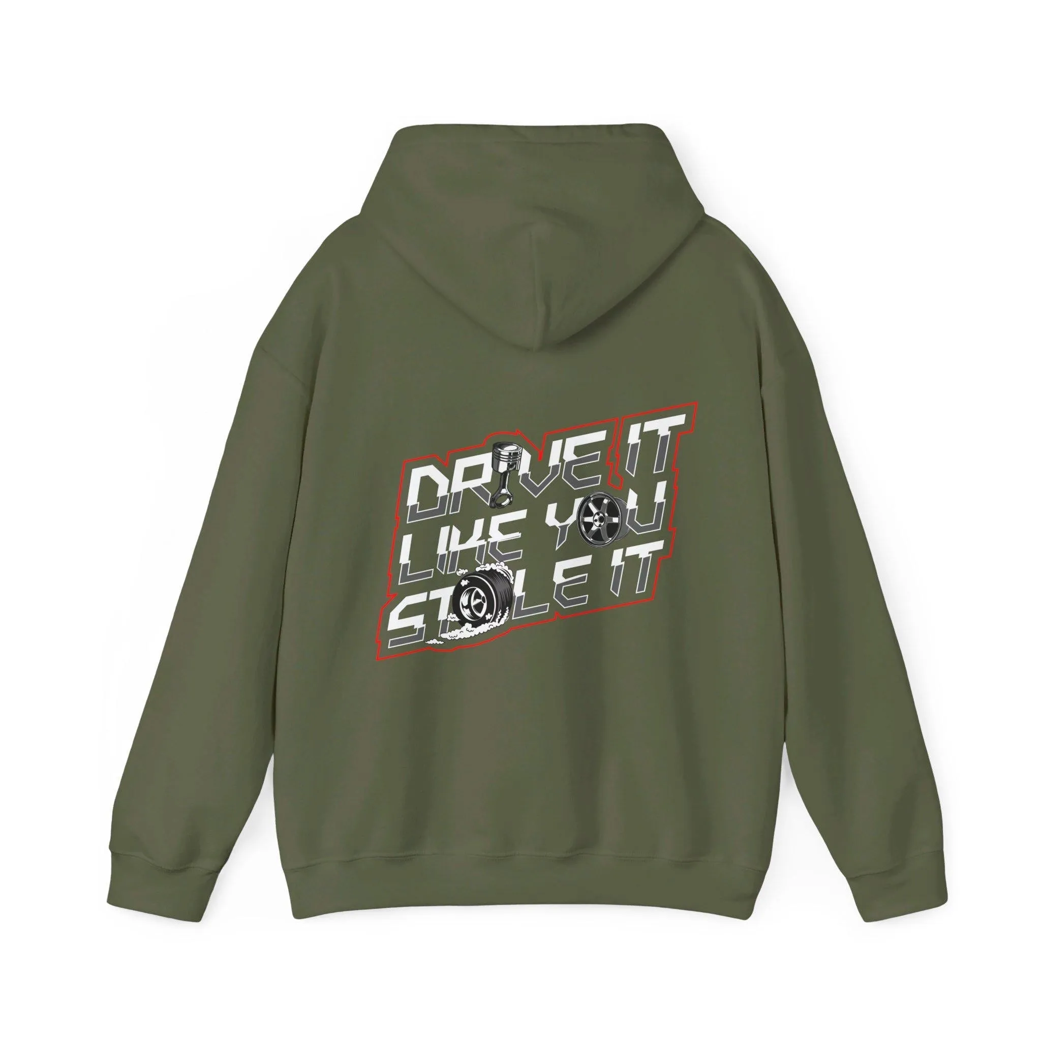 Drive Like You Stole It Unisex Heavy Blend Crewneck Hoodie