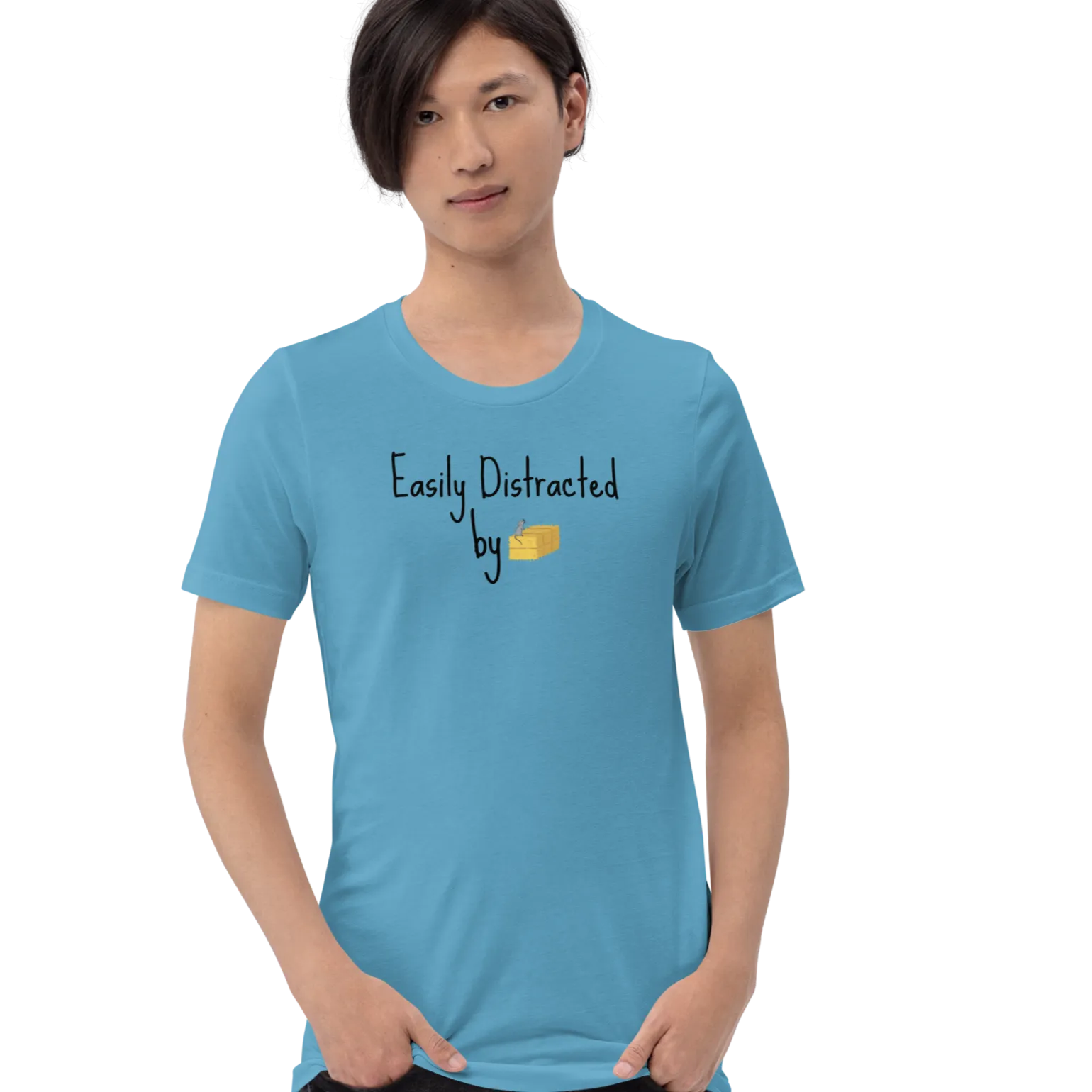 Easily Distracted by Barn Hunt T-Shirts - Light