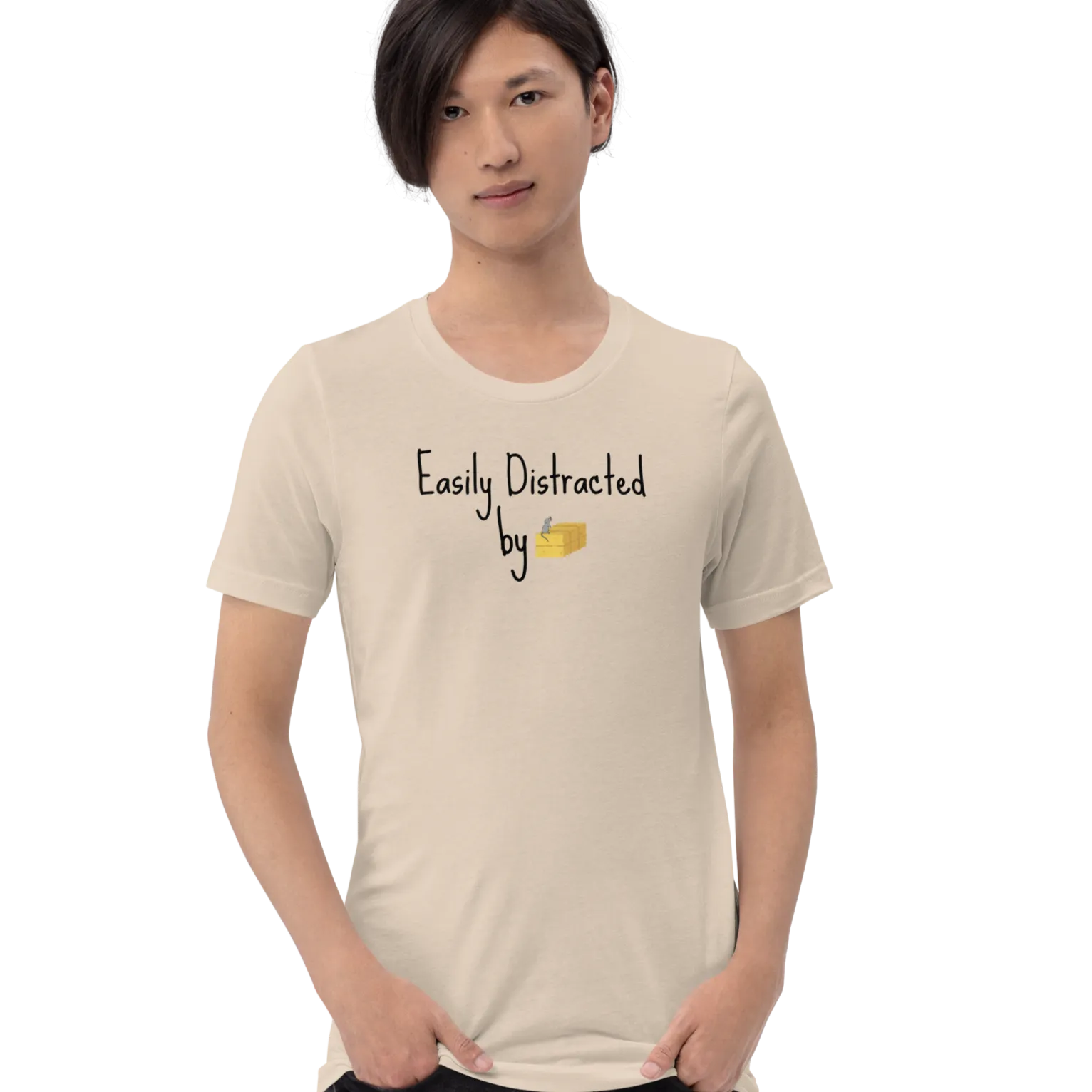 Easily Distracted by Barn Hunt T-Shirts - Light