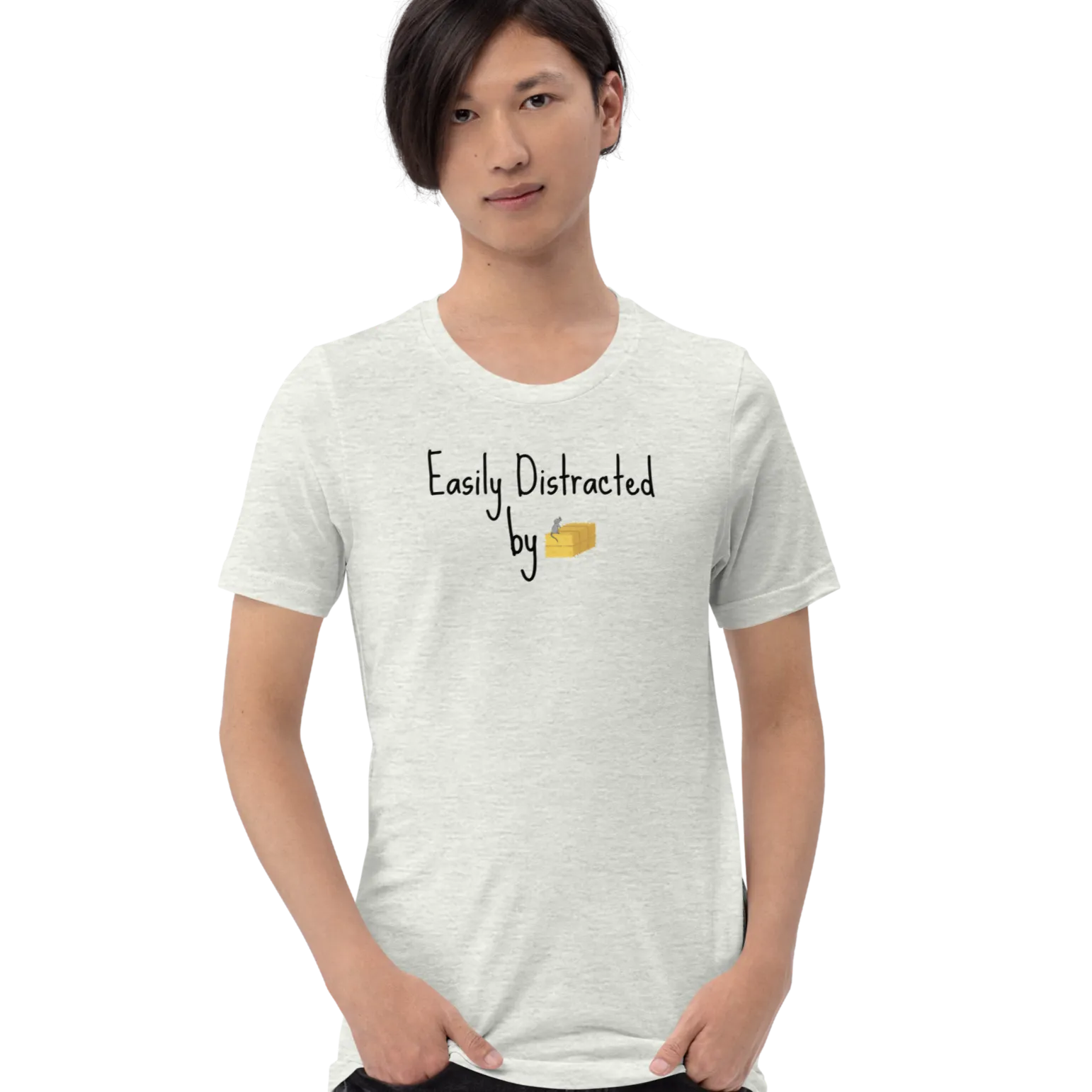 Easily Distracted by Barn Hunt T-Shirts - Light