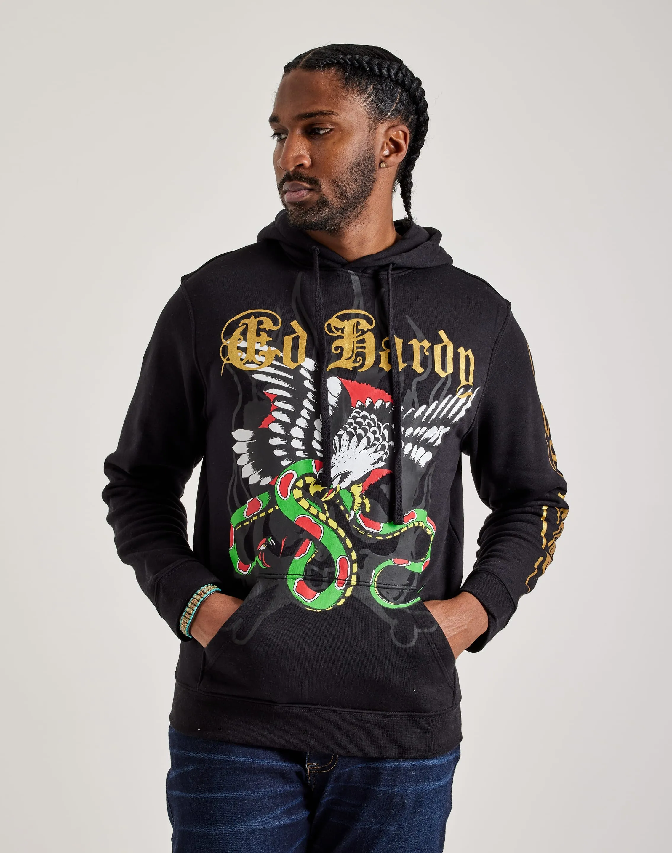 Ed Hardy Eagle Snake Hoodie