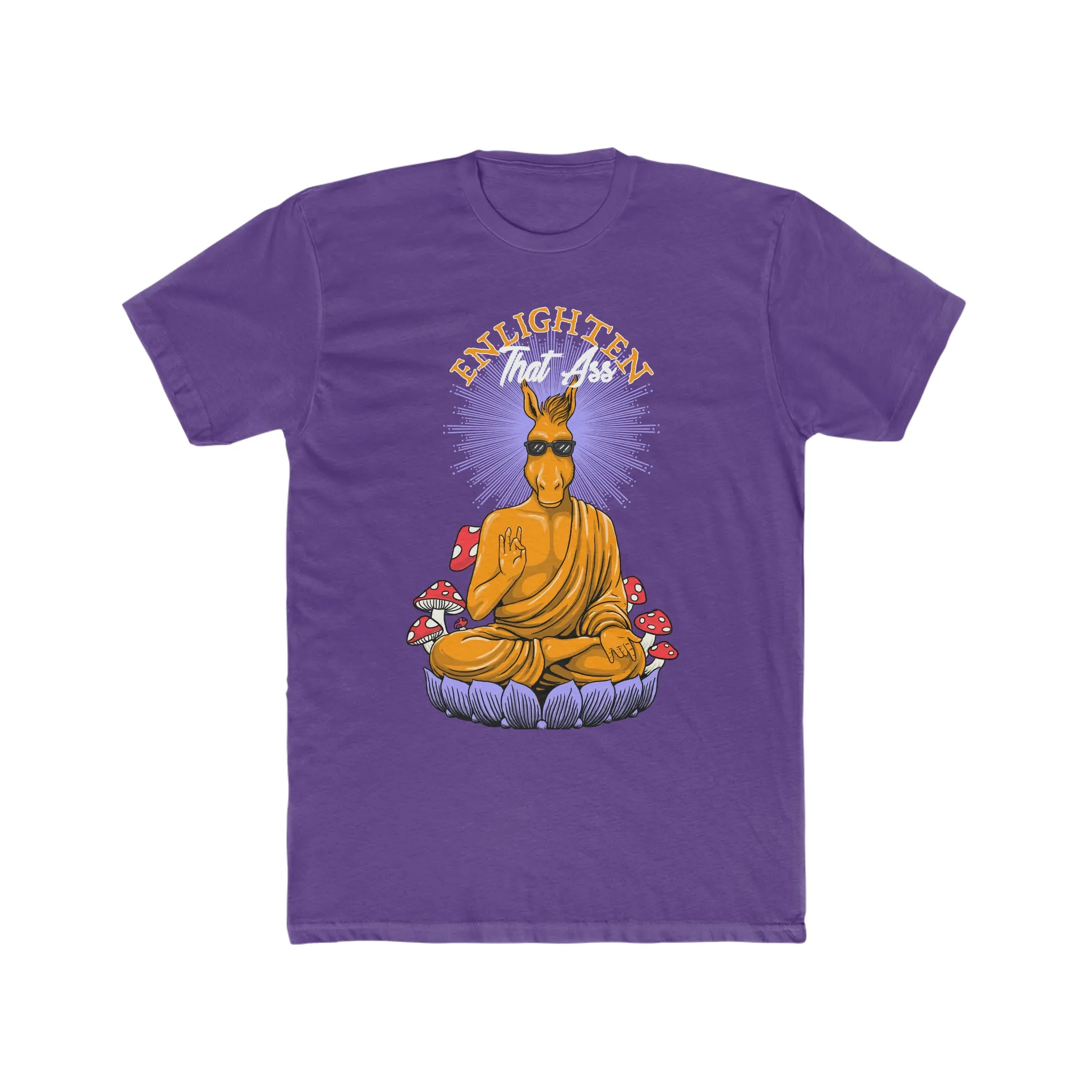 Enlightened Donkey Tee on Next Level
