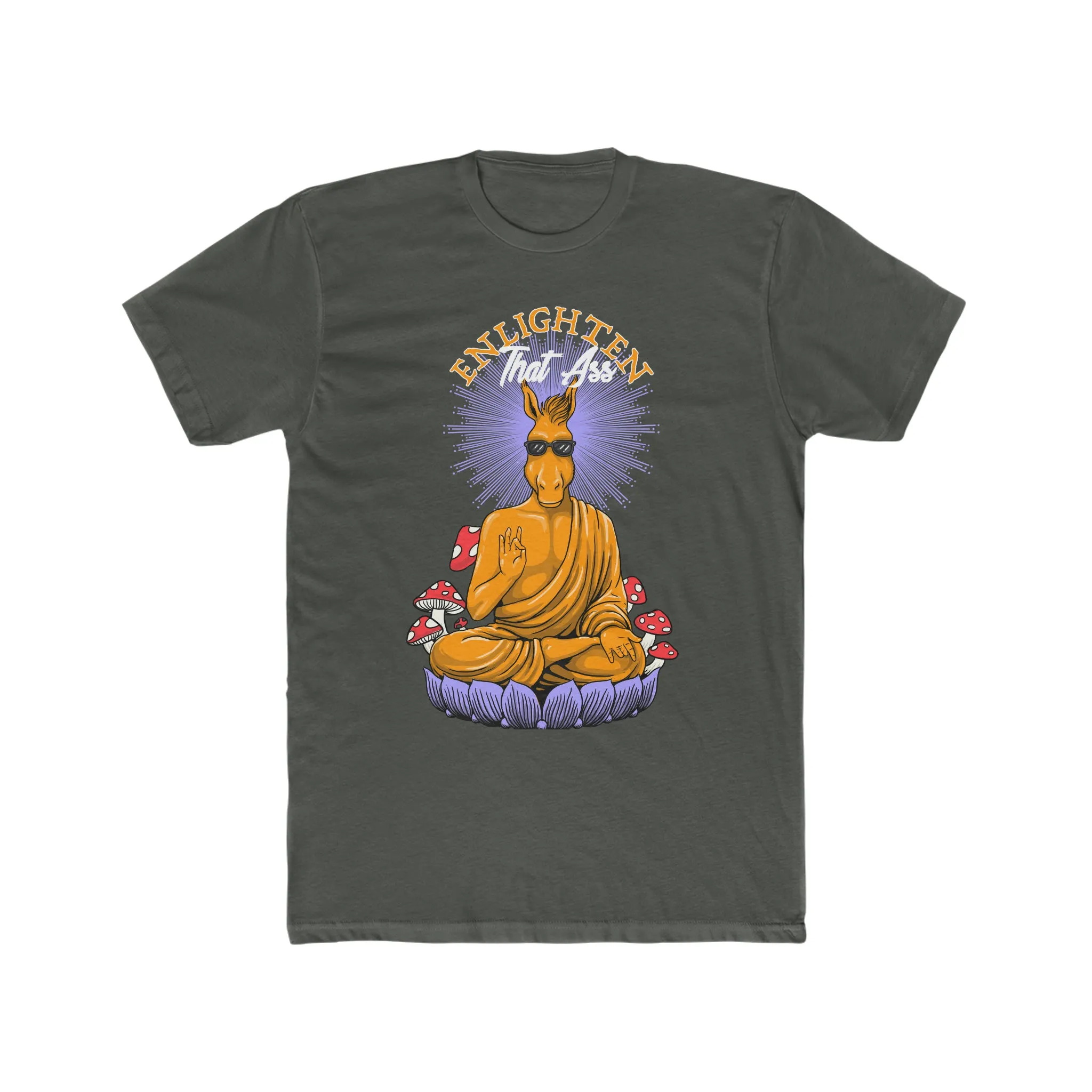 Enlightened Donkey Tee on Next Level