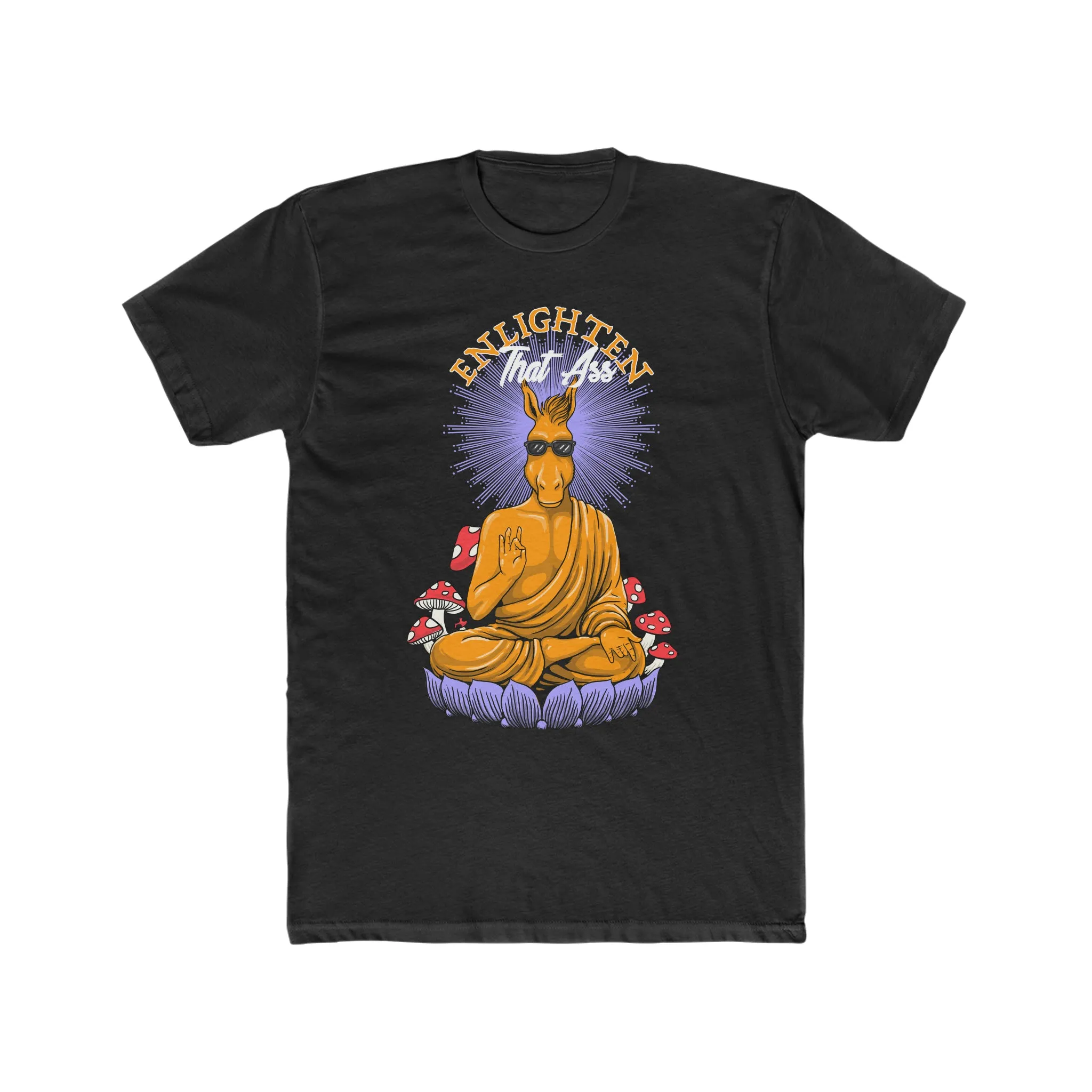 Enlightened Donkey Tee on Next Level