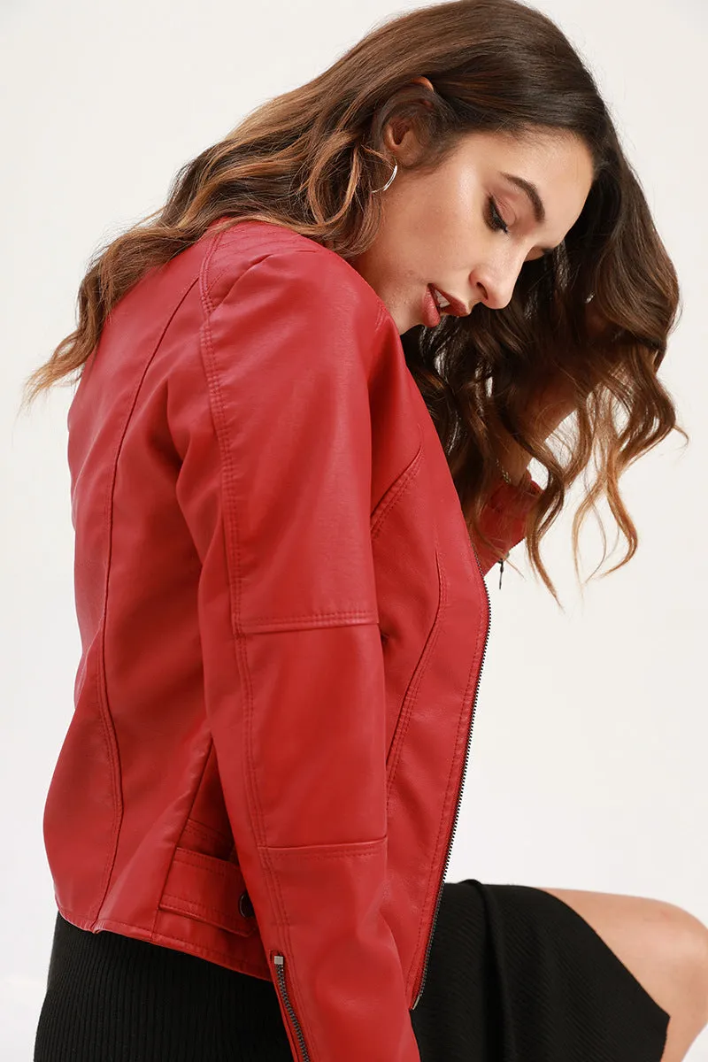 European Style Leather Jacket