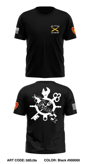 F Co, 2-8 FAR , 1/25 Inf Div Store 1 Core Men's SS Performance Tee - 58Ec9a