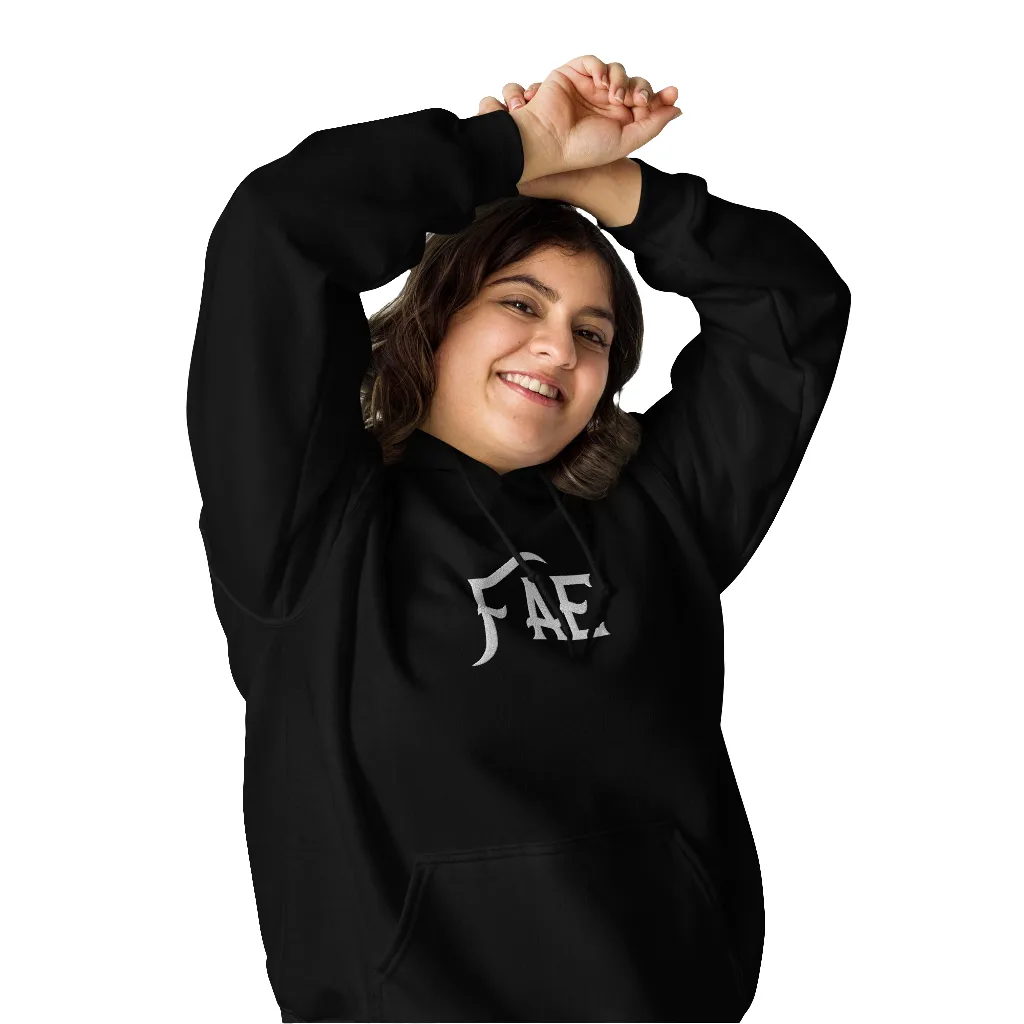 Fae Unisex Embroidered Hoodie