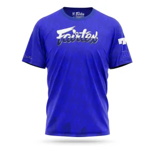 FAIRTEX DRI FIT T SHIRTS-BLUE