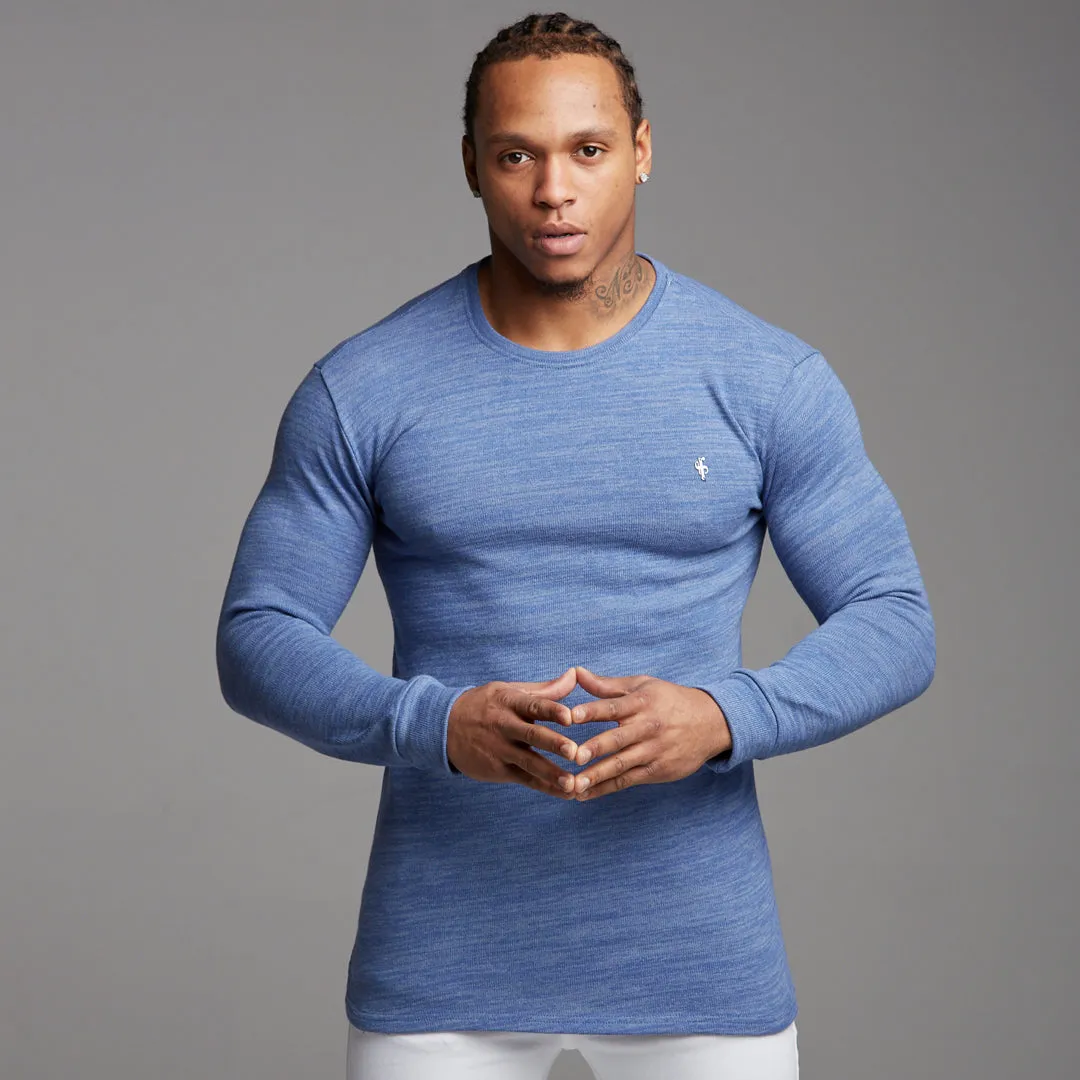 Father Sons Classic Blue Super Slim Jumper - FSH222