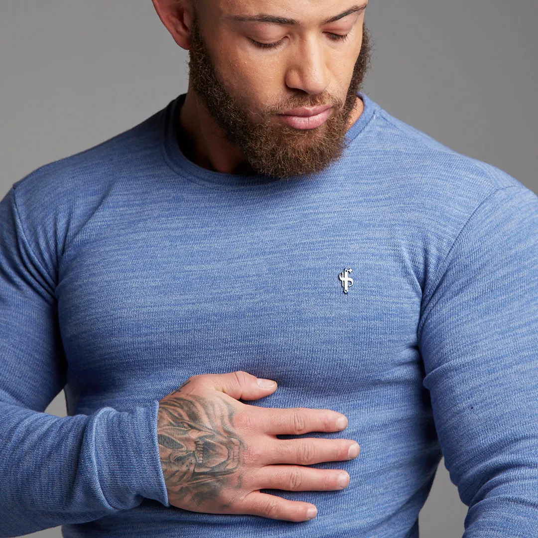 Father Sons Classic Blue Super Slim Jumper - FSH222