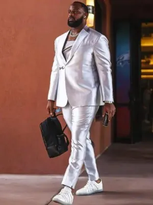 Fletcher Cox Silver Suit