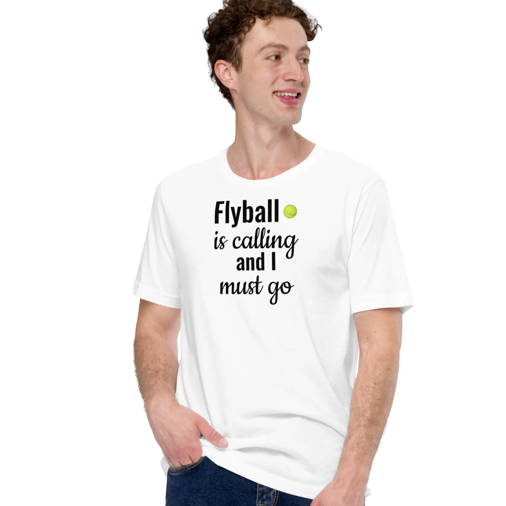 Flyball is Calling T-Shirts - Light