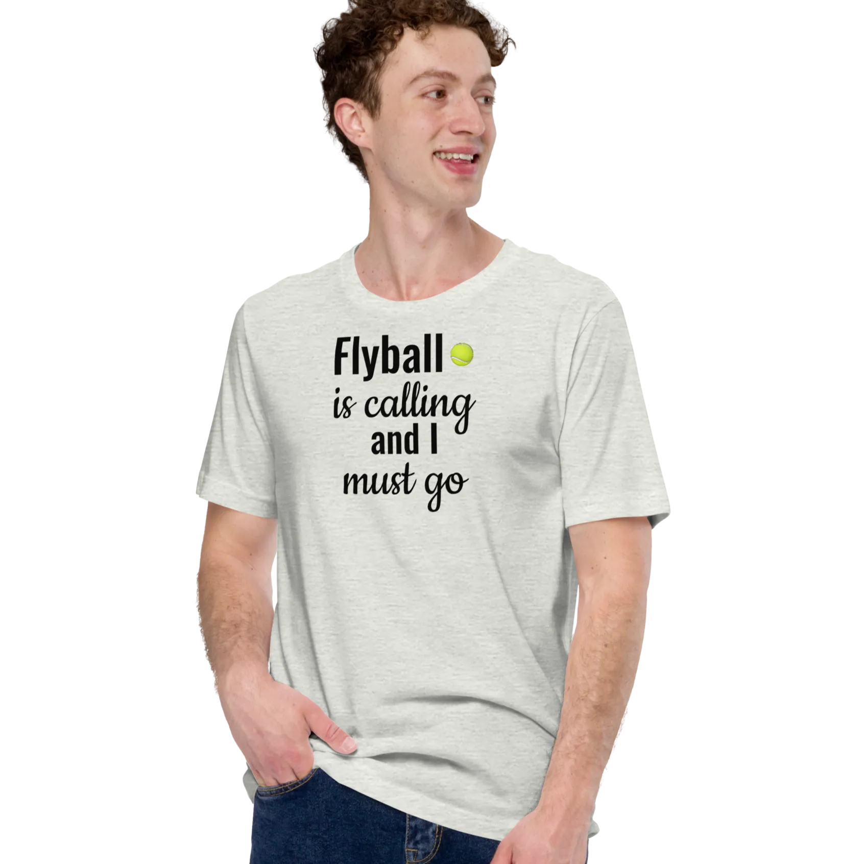 Flyball is Calling T-Shirts - Light