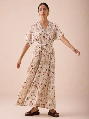 Forest Bloom Maxi Dress