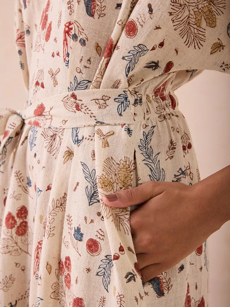 Forest Bloom Maxi Dress