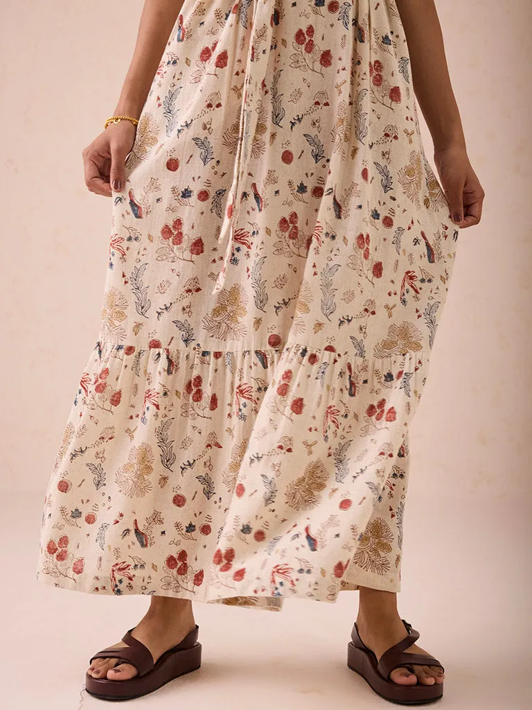 Forest Bloom Maxi Dress