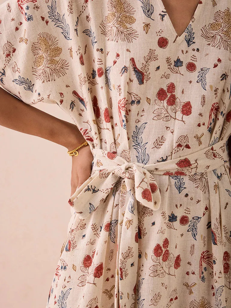 Forest Bloom Maxi Dress
