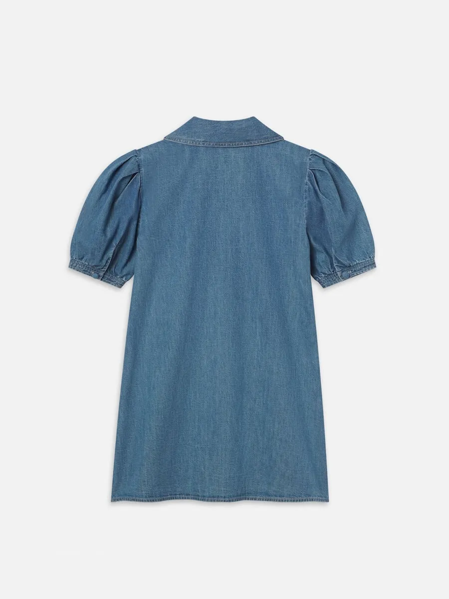Frdr316 Denim Sailor Dress