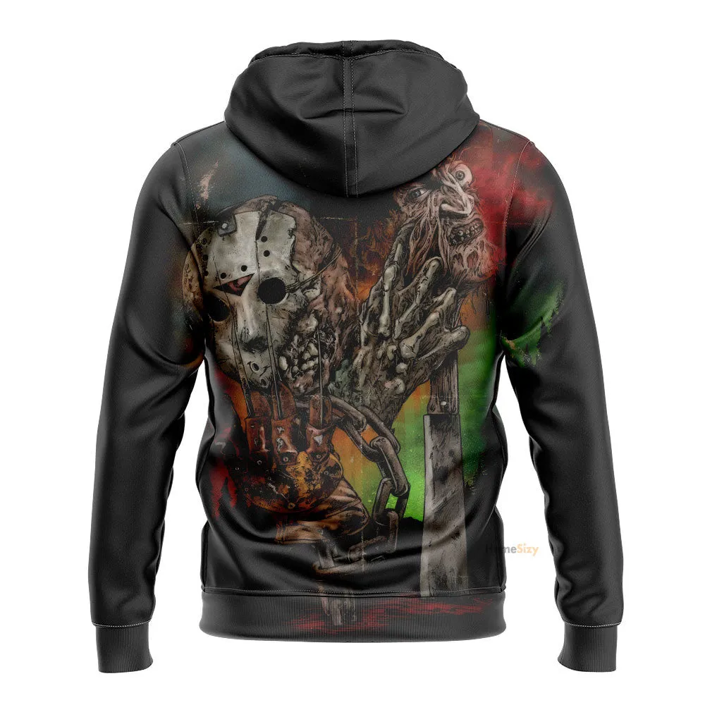 Freddy vs. Jason Zip Hoodies QT308456