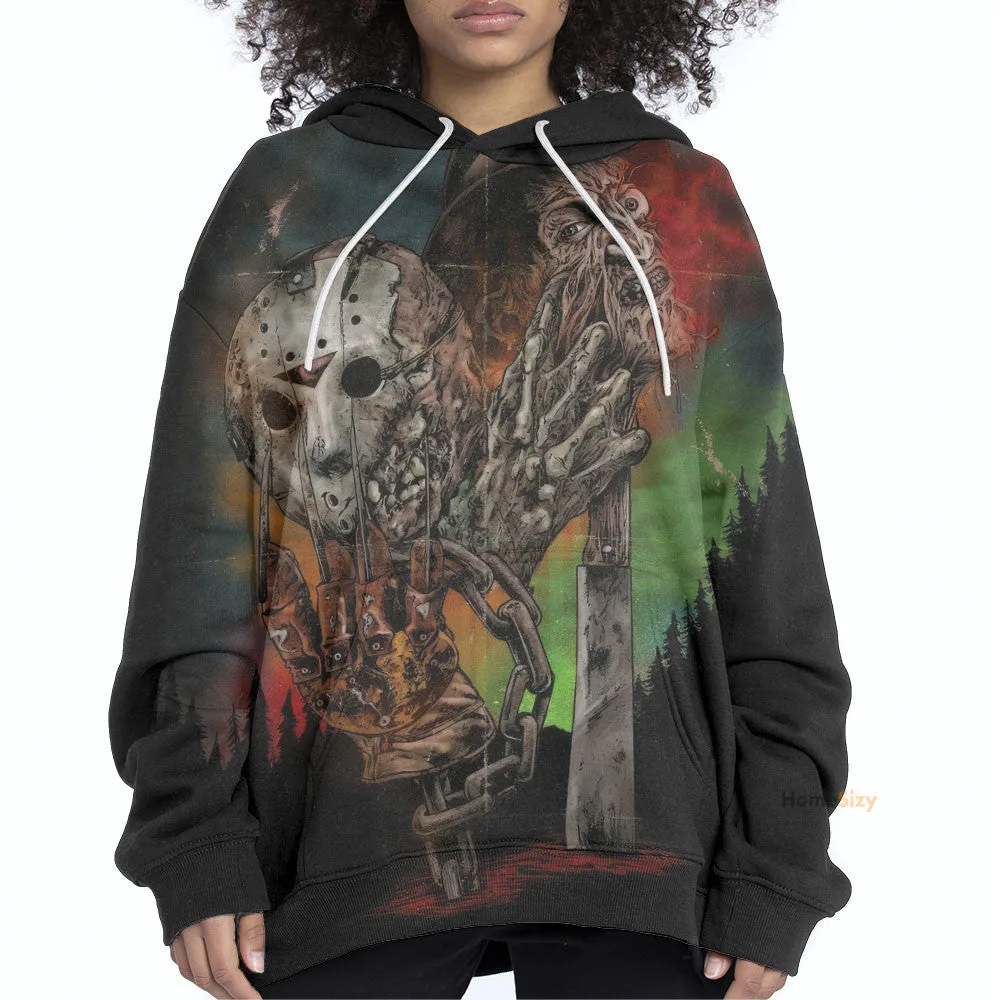 Freddy vs. Jason Zip Hoodies QT308456