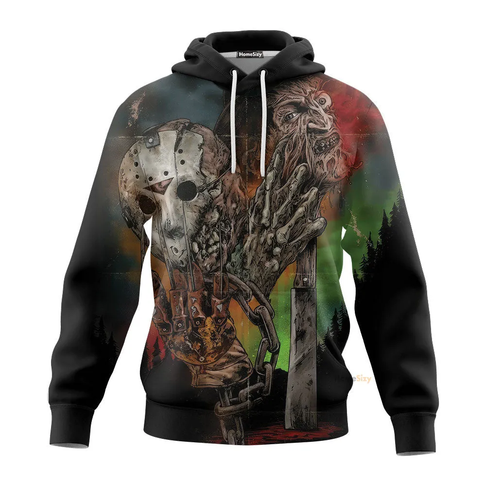 Freddy vs. Jason Zip Hoodies QT308456
