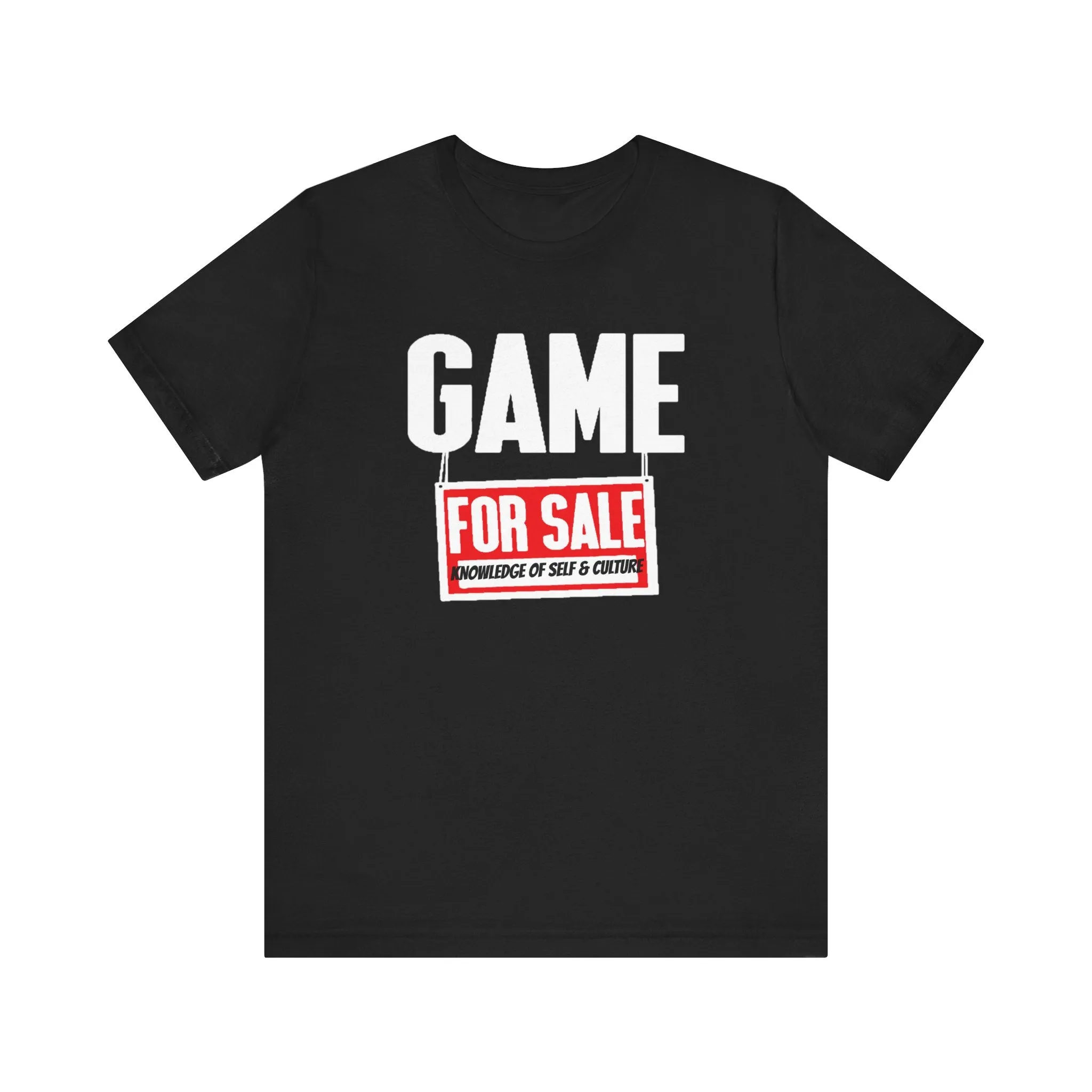 Game For Sale: Unisex Jersey Short Sleeve Tee