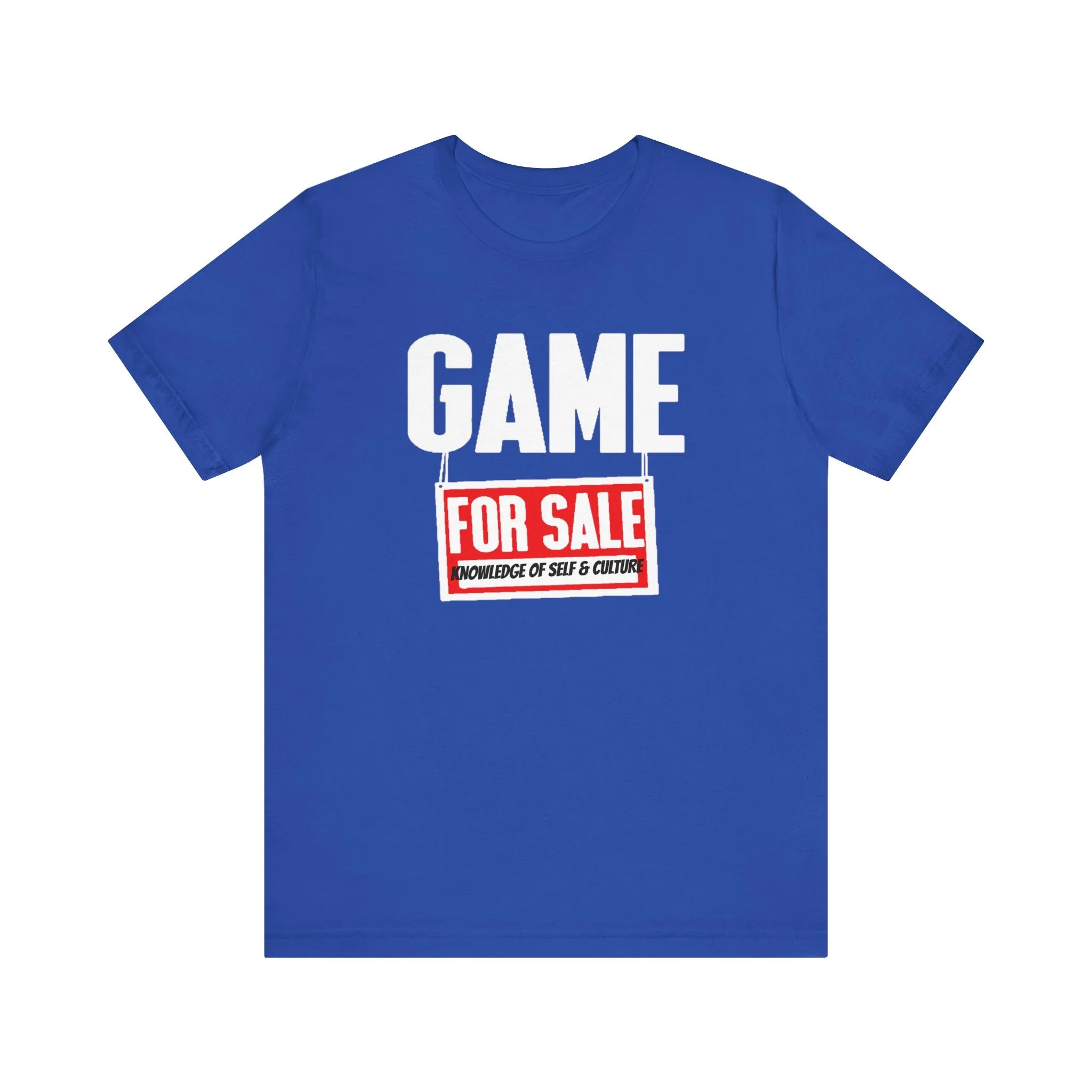 Game For Sale: Unisex Jersey Short Sleeve Tee