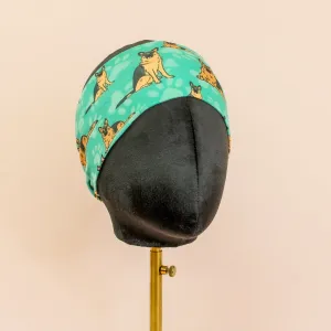 German Shepard Green Stretch Headband