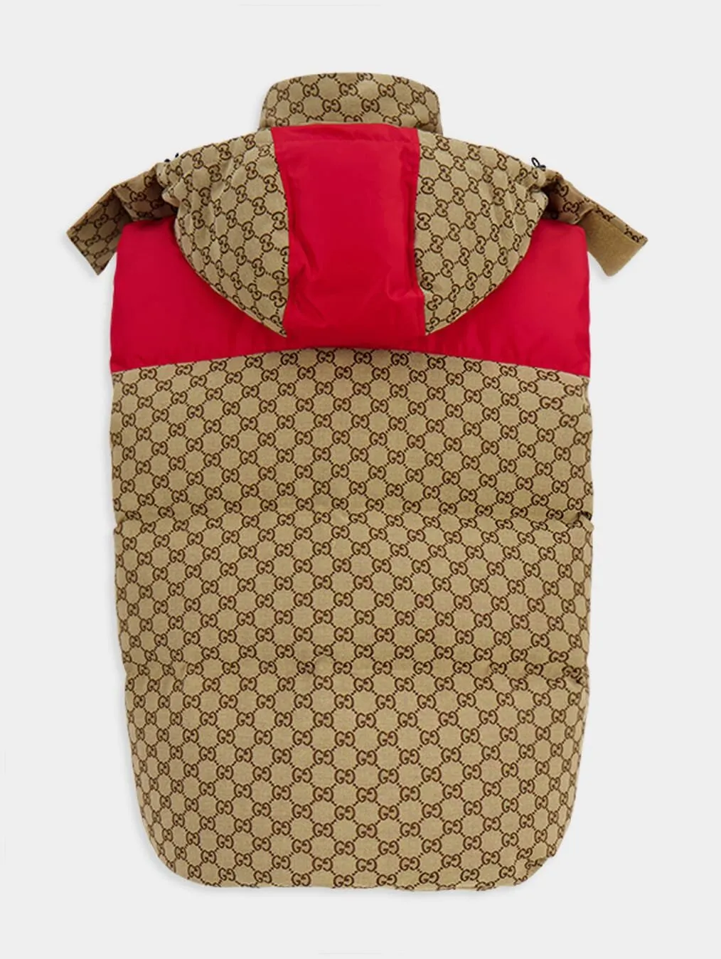 GG Supreme Cotton Canvas Panelled Gilet