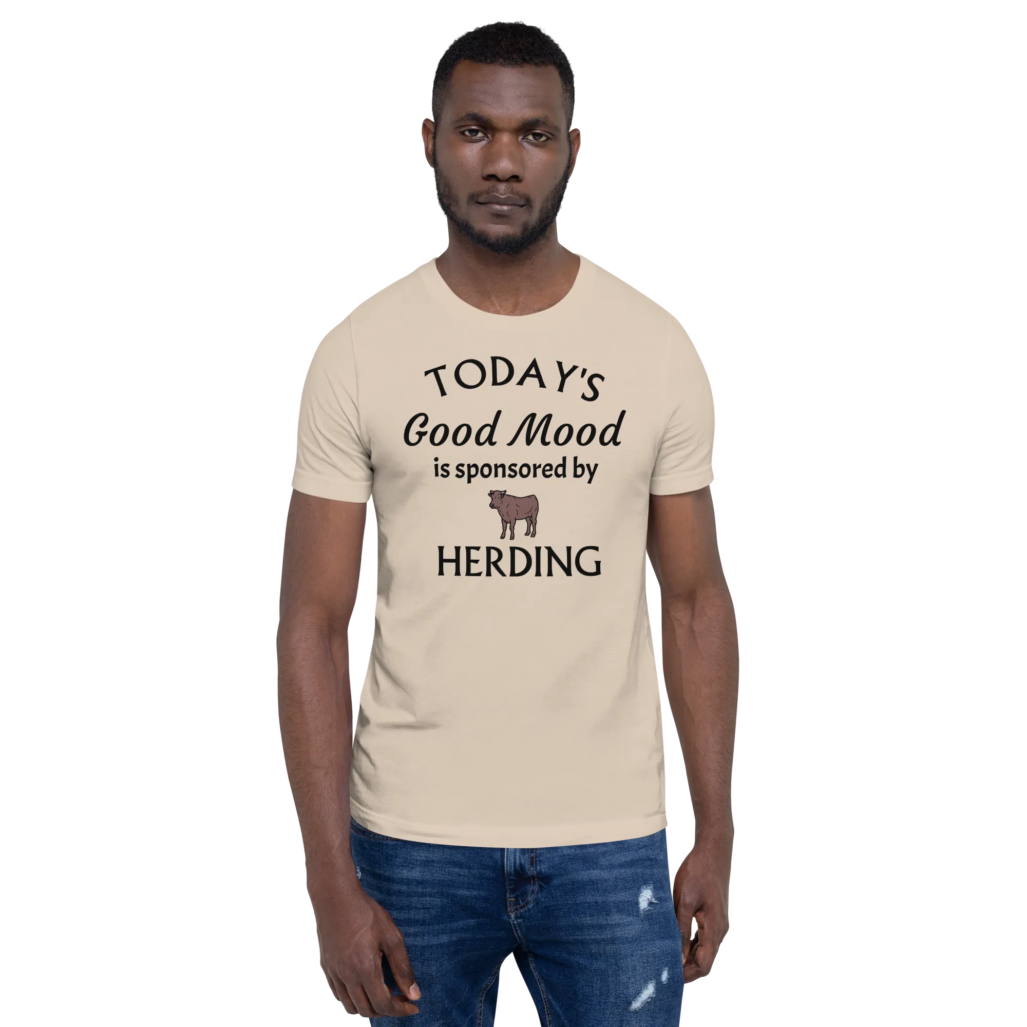 Good Mood by Cattle Herding T-Shirts - Light