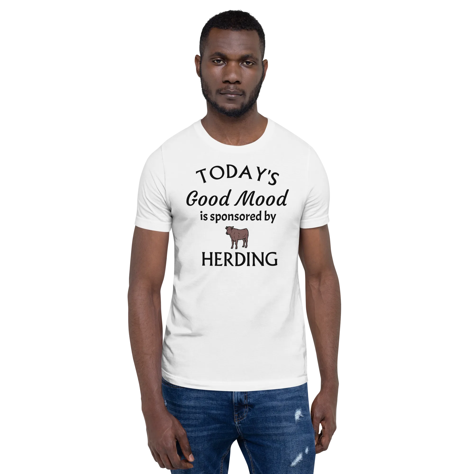 Good Mood by Cattle Herding T-Shirts - Light