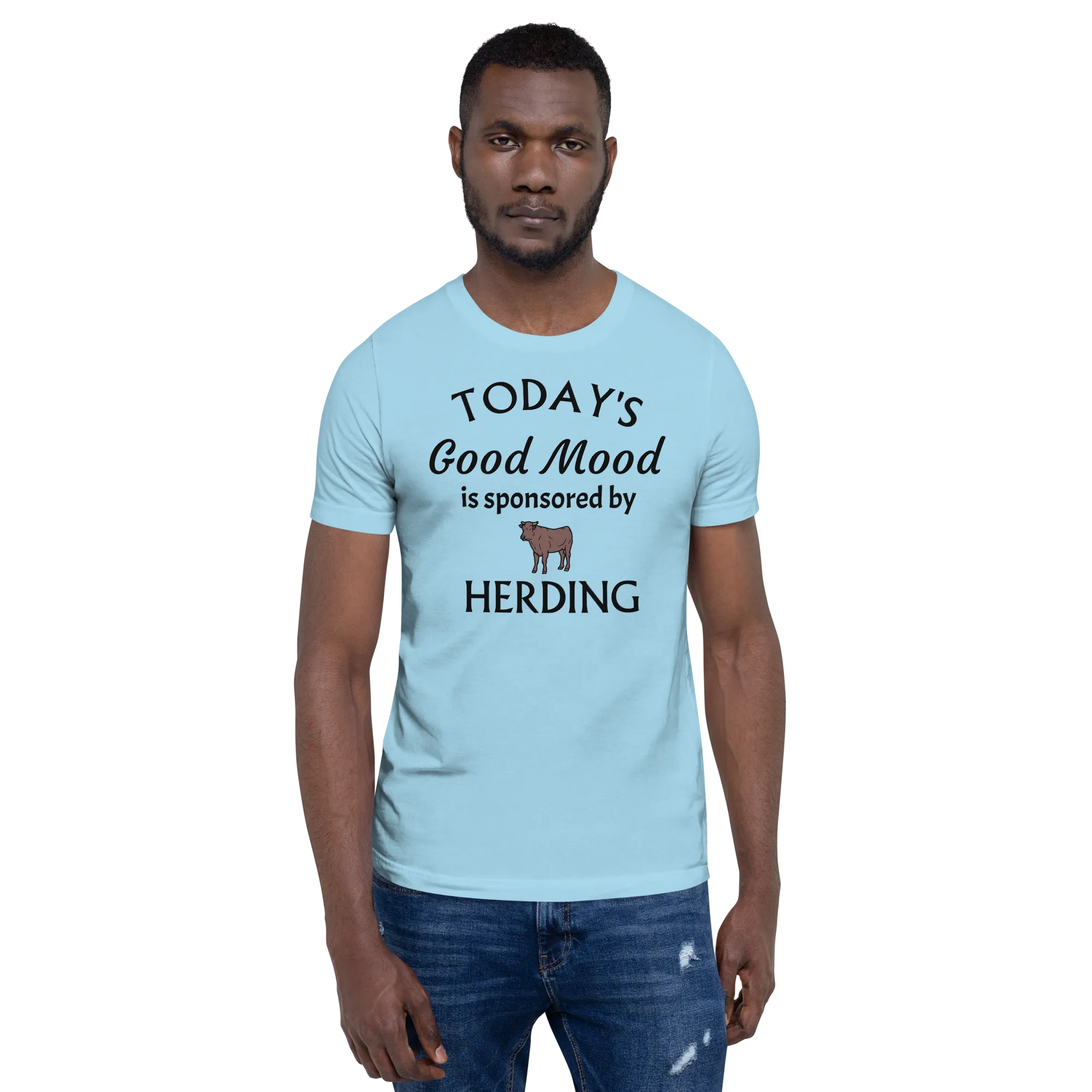 Good Mood by Cattle Herding T-Shirts - Light