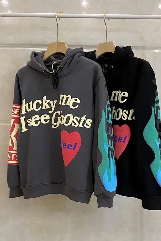 Graffiti Letter Print Hoodie