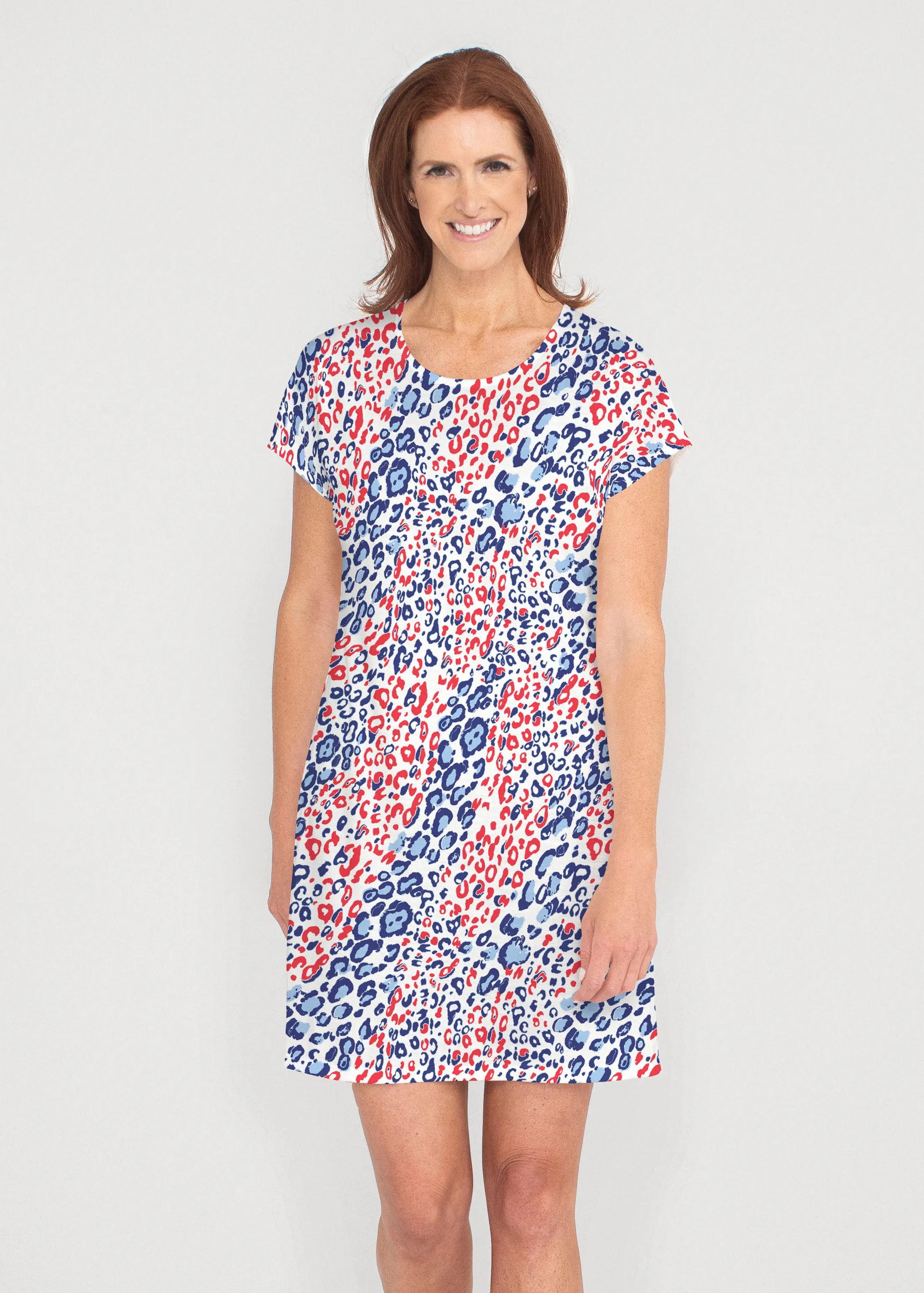 Greek Cat Fourth (8005) ~ Lucy Tee Dress