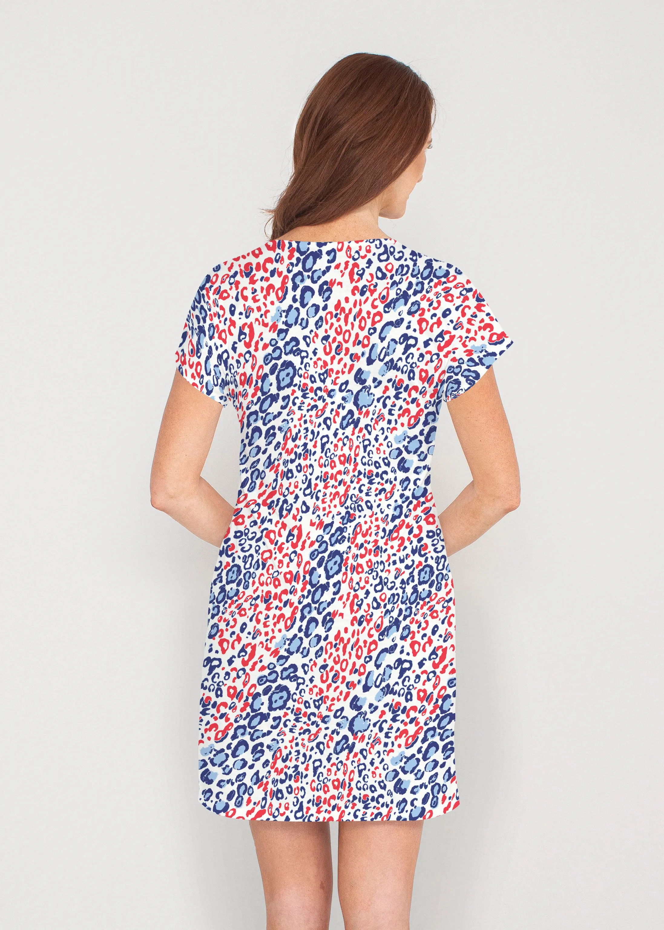 Greek Cat Fourth (8005) ~ Lucy Tee Dress
