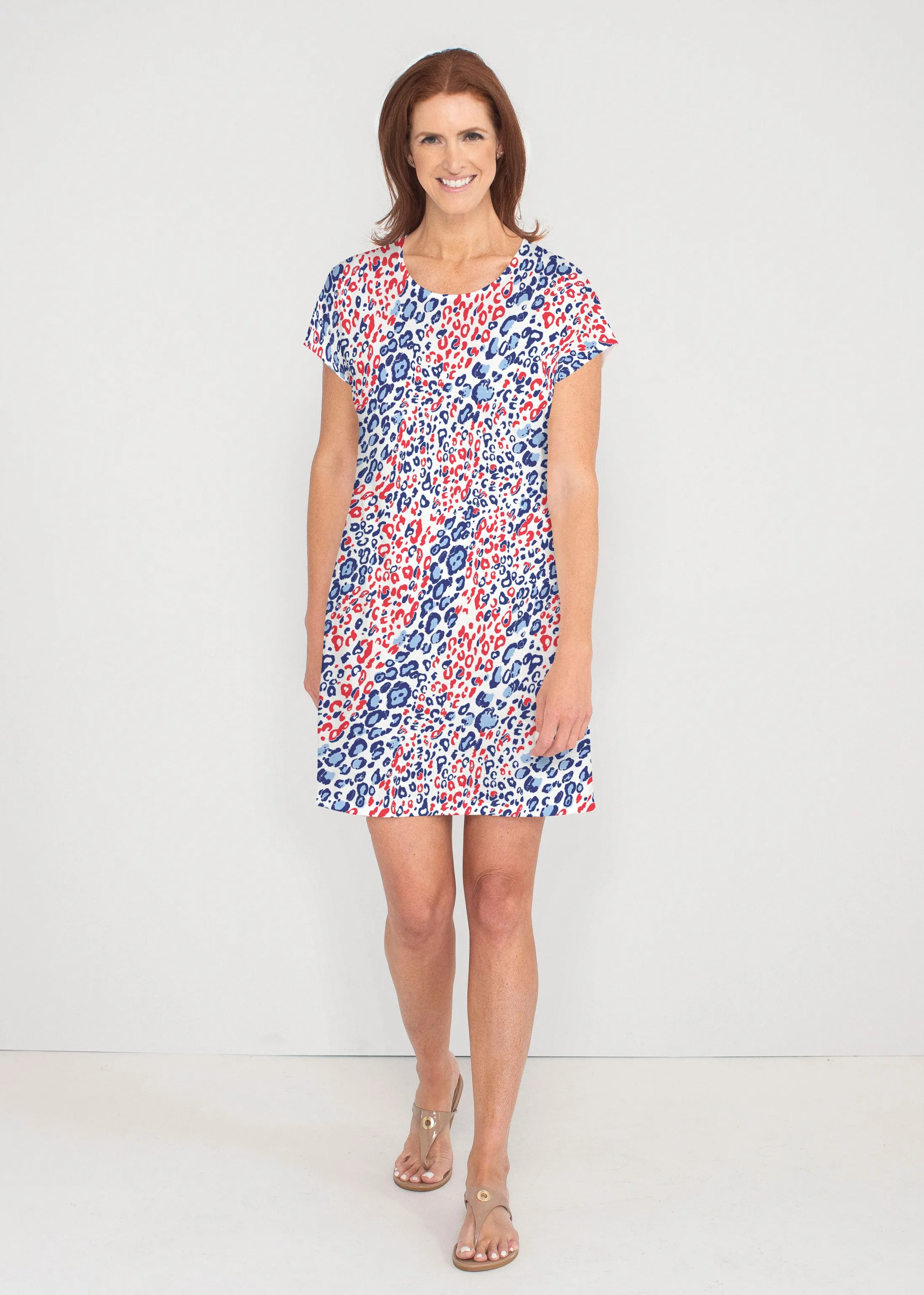 Greek Cat Fourth (8005) ~ Lucy Tee Dress
