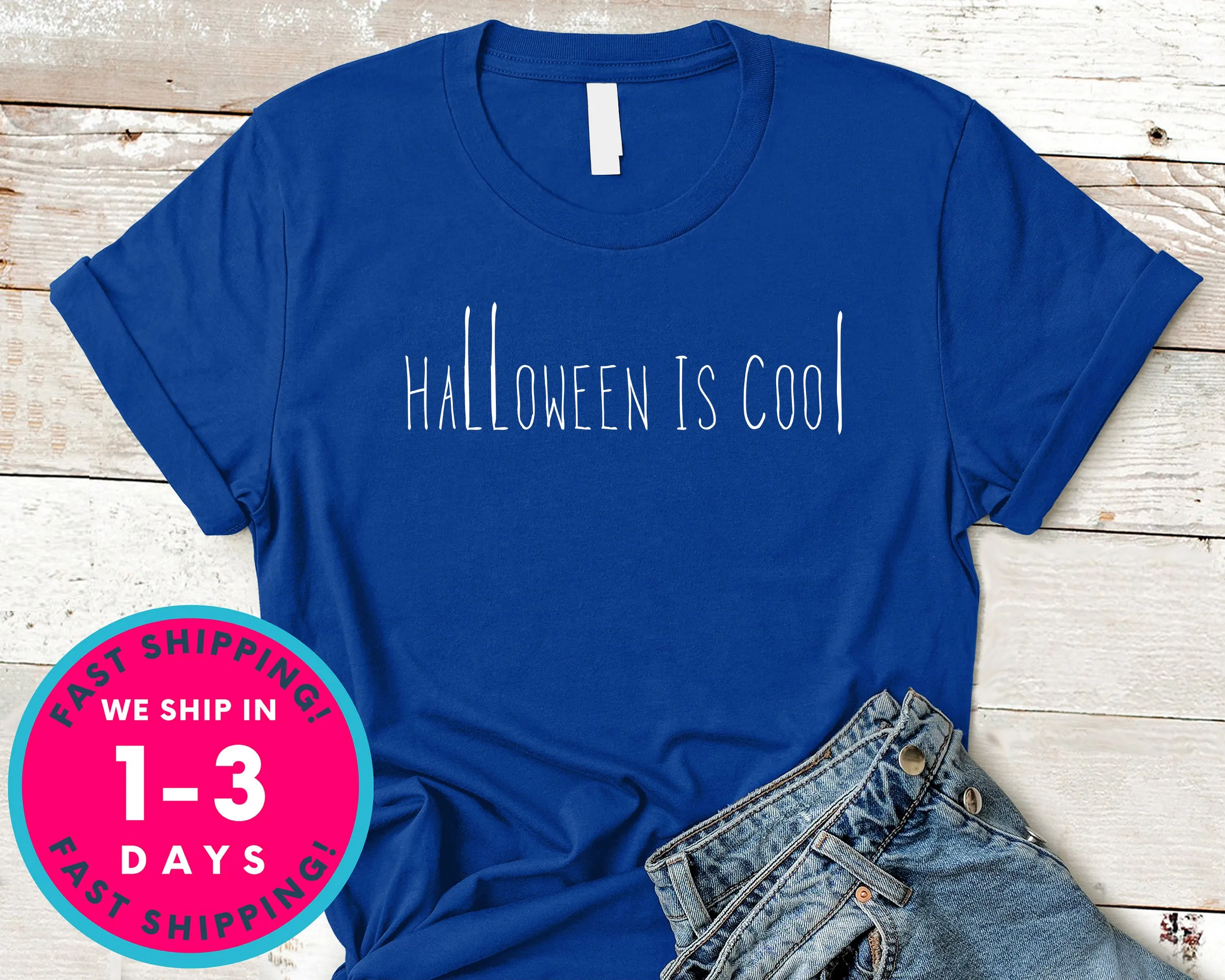 Halloween Is Cool T-Shirt - Halloween Horror Scary Shirt