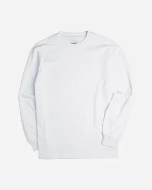Hanes Base L/S Tee - White